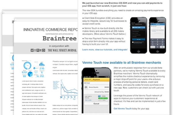 Braintree screenshots