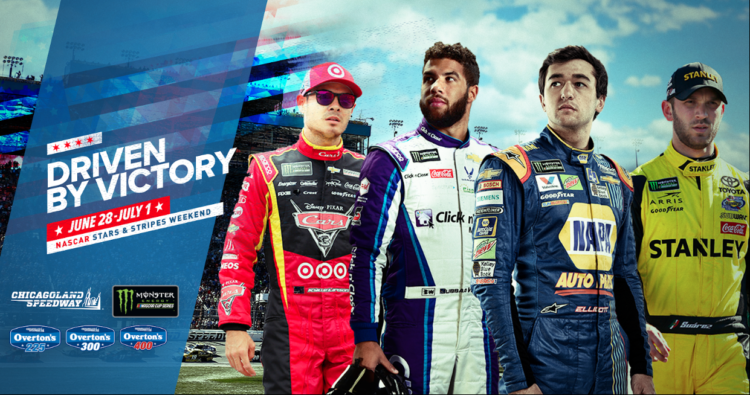 Driven By Victory NASCAR Stars & Stripes Weekend promo image