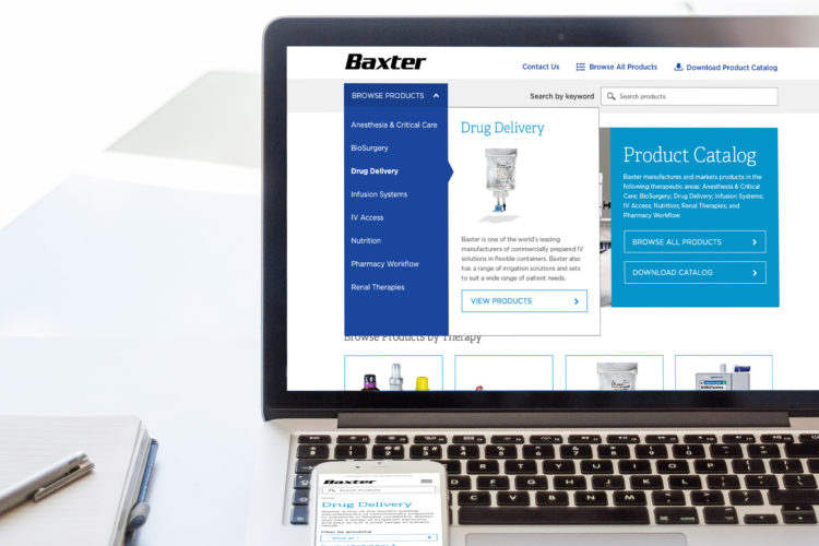 Baxter Healthcare Marketing Case Study Envisionit