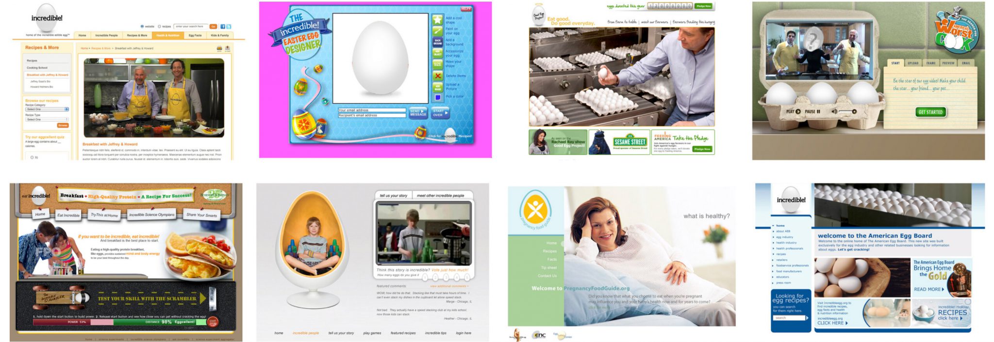 American Egg Board project grid