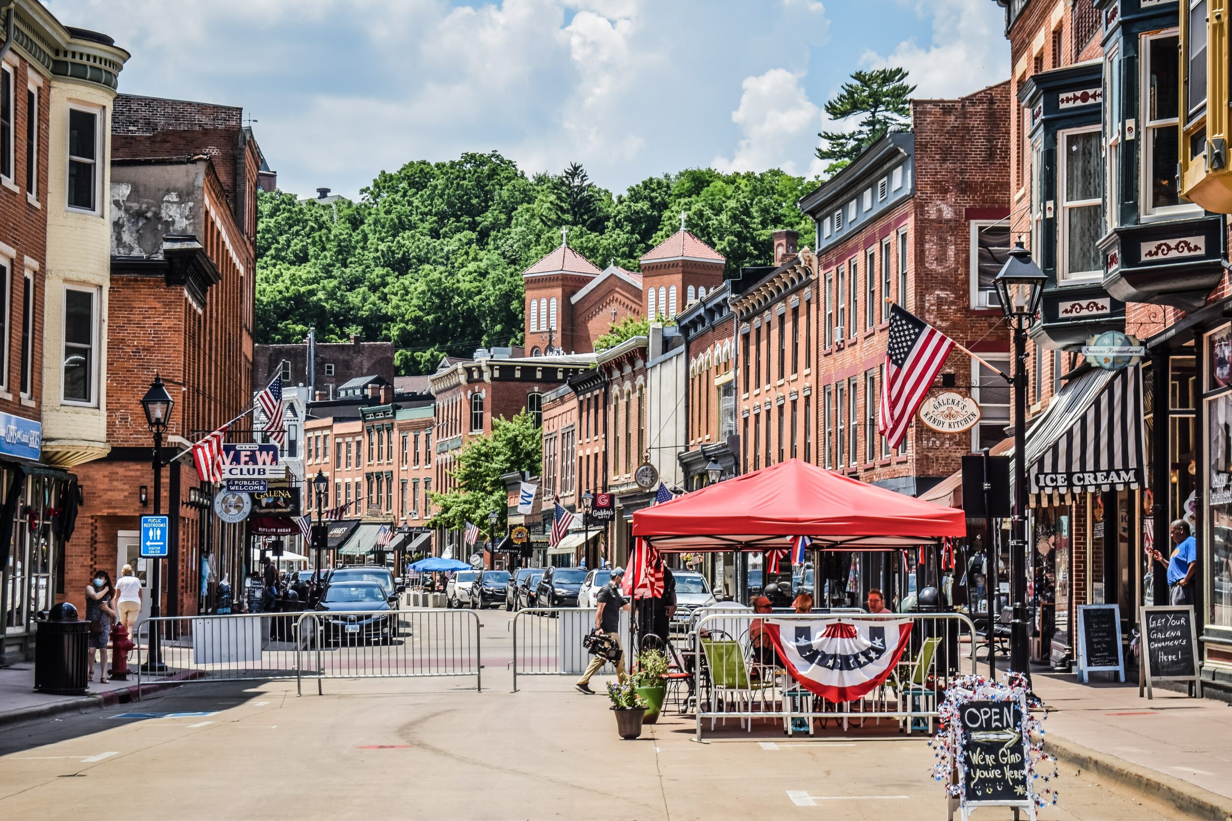 Charming Galena Country: downtown Galena