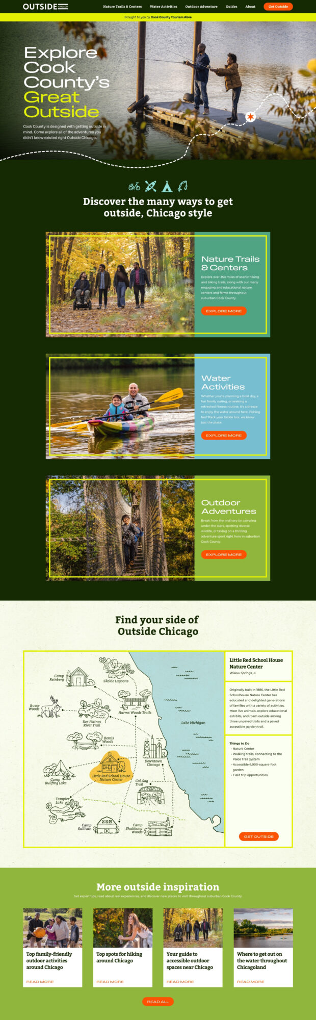 Outside Chicago website