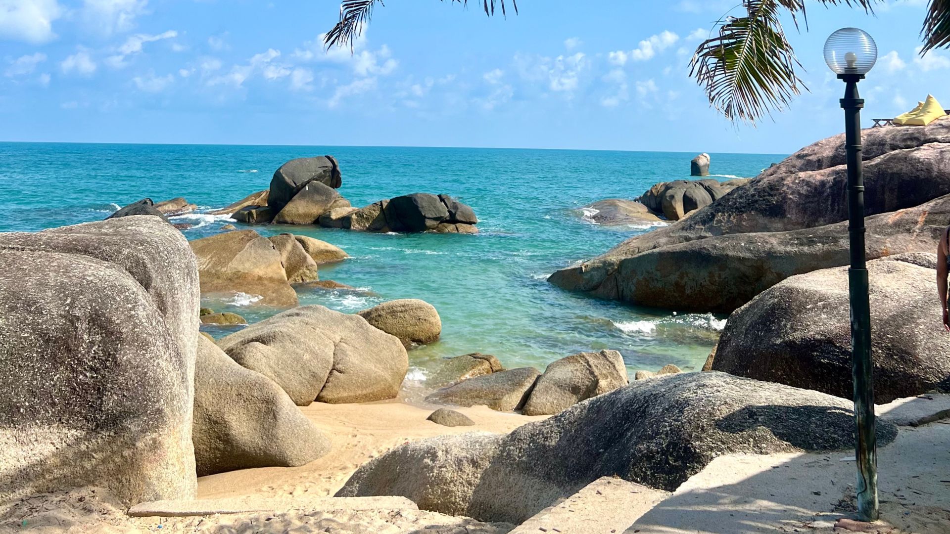 beach scene