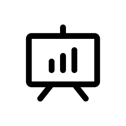 presentation-chart-black